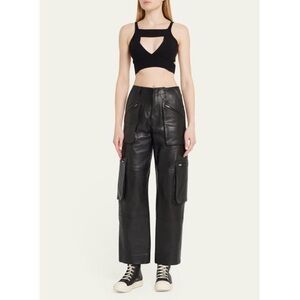 Rick Owens Cropped Cutout Top